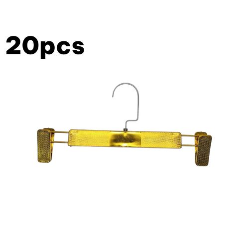 product_image_name-Generic-علاقات ملابس – بلاستيك ومعدن – مقاس 31×15 سم – مجموعة من 20 قطعة-1