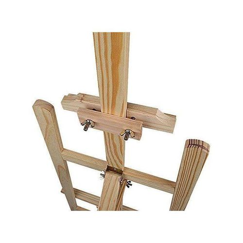 product_image_name-Generic-حامل لوحات استوديو متين بطول 1.50 متر من الخشب الصلب للرسم، الرسم، العرض، المعرض-6