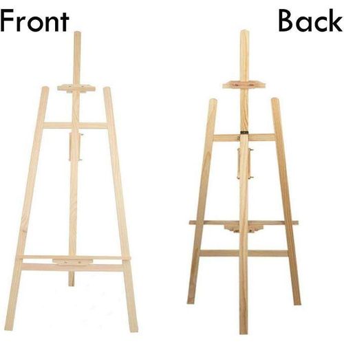 product_image_name-Generic-حامل لوحات استوديو متين بطول 1.50 متر من الخشب الصلب للرسم، الرسم، العرض، المعرض-7