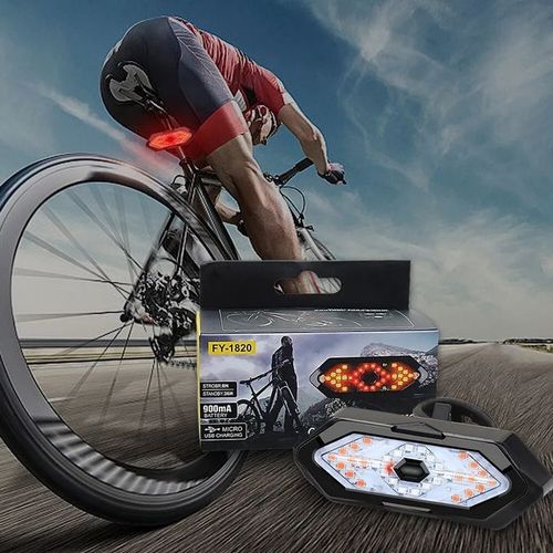 Generic Velo Clignotant Feu arriere Feux de velo a distance LED USB Rechargeable