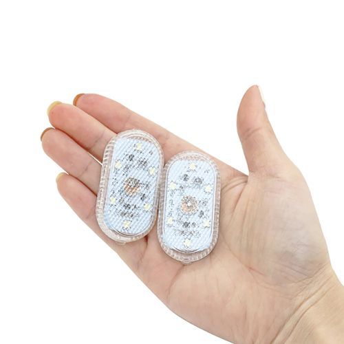 Generic 4 pcs Plafonnier LED intérieur de voiture, lumière de lecture  tactile à prix pas cher