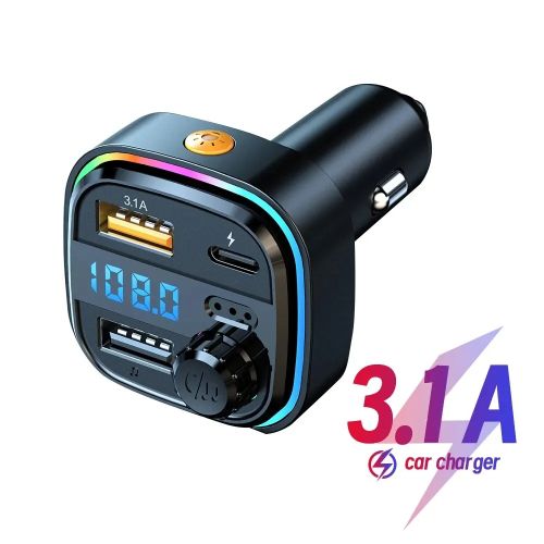 Charge Rapide Qc3.0 Dual Usb Allume-Cigare Chargeur Rapide 3.1A