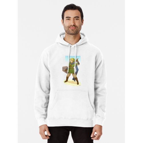 product_image_name-Generic-Le héros d'Hyrule - Lien Sweat à capuche épais-2