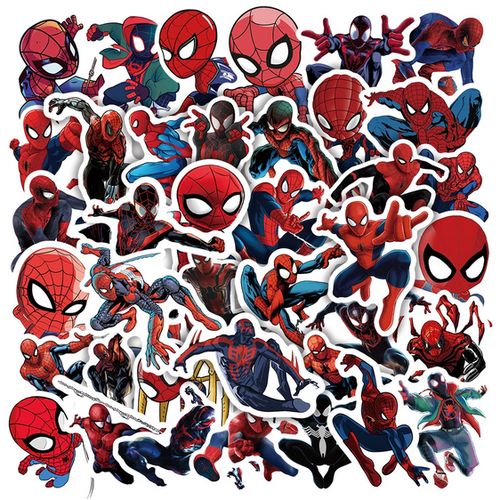 Pack d'autocollants Spiderman pour décoration Maroc