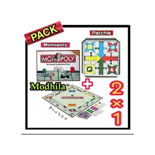 product_image_name-Generic-Pack Jeux tendance : monopoly Classique et Jeu Parchisi-1