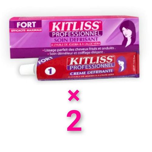 product_image_name-Plantil-KITLISS Crème Défrisante à l’huile d’Aloès et l’huile de jojoba /  FORT / 100ml × 2-1