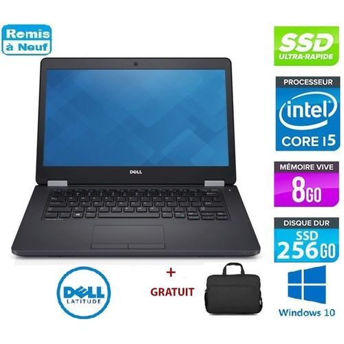 Dell Latitude 5480 Ordinateur Portable 14 Full HD Noir (Intel