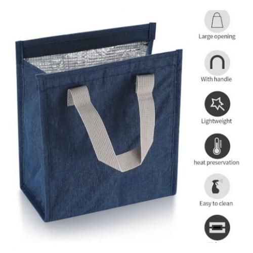 Generic Sac Isotherme Repas Portable Lunch Bag Sac à déjeuner à prix pas  cher