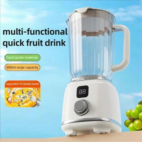 product_image_name-Generic-Mini Mixeur Portable Sans Fil Rechargeable USB - Blender de Voyage 600ml-2