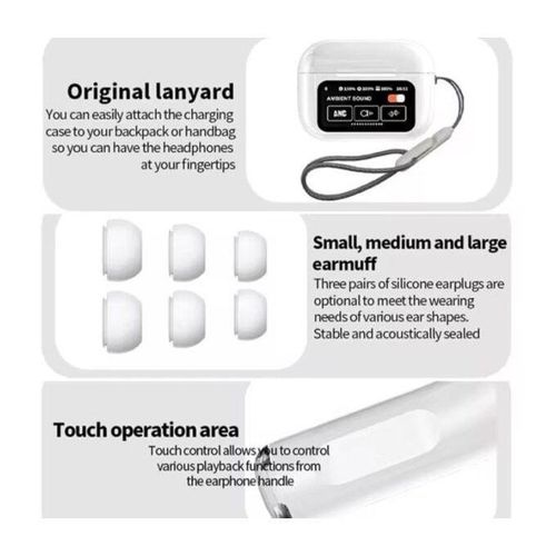 product_image_name-Generic-Écouteurs Bluetooth Étanches avec Écran Tactile pour Sport, Camping et Voyages-6