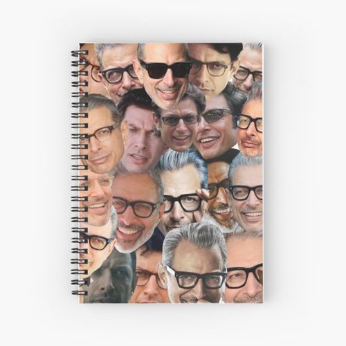 Generic Goldblum the sequel  Spiral Notebook Bloc note