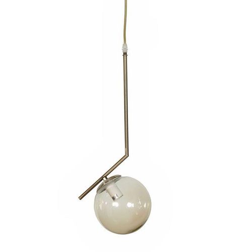 product_image_name-Generic-Lustre Suspension Minimaliste - Luminaire Nordique Bronze 1 Ampoule-1