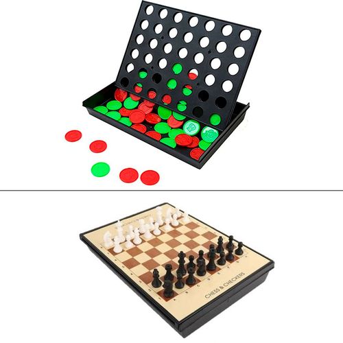 product_image_name-Uno-لعبة بطاقة أونو + برج جينغا + 10 في 1 : الشطرنج، لعبة الداما، القوة 4، اللودو، الطاولة، وتيك تاك-6