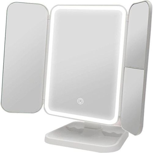 product_image_name-Generic-Miroir de Maquillage Pliable avec LED lumière de beauté-1