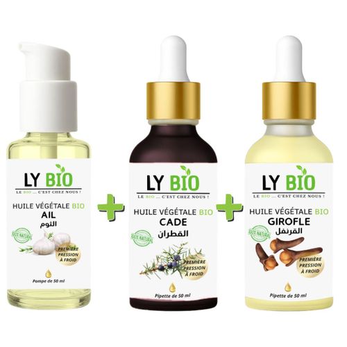 product_image_name-LY BIO-PACK HUILE AIL 50ML - POMPE + HUILE CADE 50ML - PIPETTE + HUILE GIROFLE 50ML - PIPETTE-1