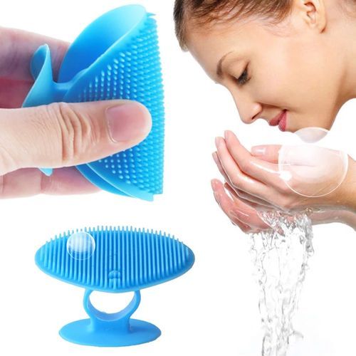 Generic Brosse de nettoyage du visage en Silicone, nettoyeur de pores,  lavage doux du visage, outil de soins de la peau à prix pas cher