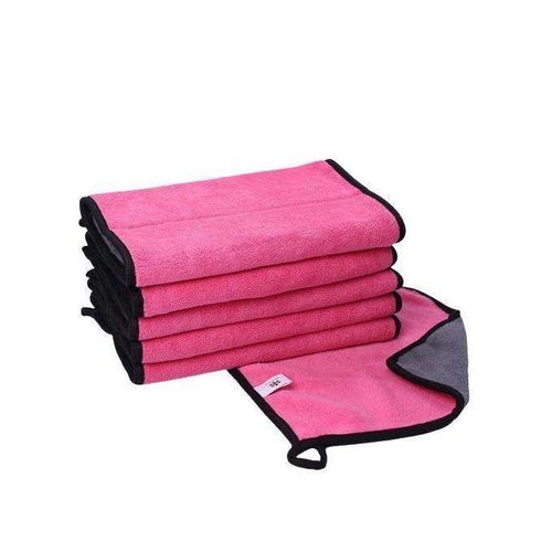 product_image_name-Generic-3 serviette microfiber double face multi couleur .30cm×40cm-4