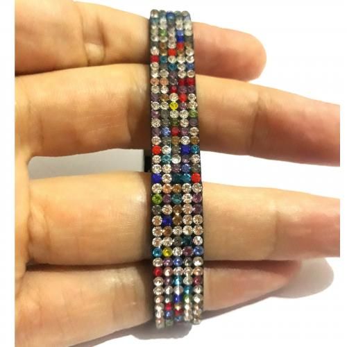 product_image_name-Generic-Bracelet Cuir Avec Cristal Chic Pour Femme-3