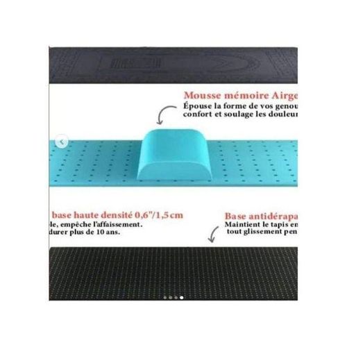 product_image_name-Generic-Tapis de prière épais antidérapant, tapis de salat confortable, tapis musulman ergonomique, confort genoux et dos, usage quotidien-4