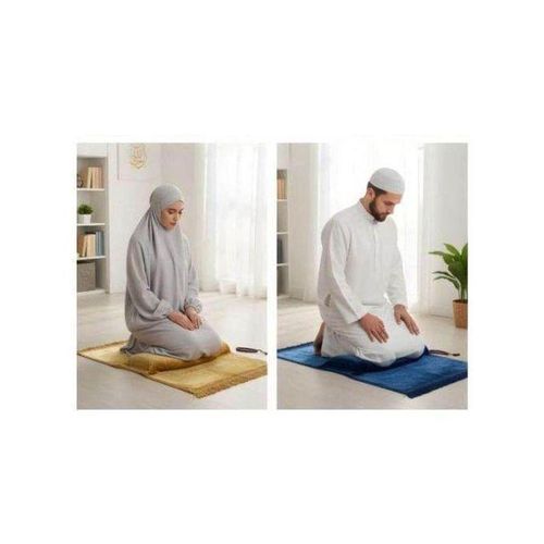 product_image_name-Generic-Tapis de prière épais antidérapant, tapis de salat confortable, tapis musulman ergonomique, confort genoux et dos, usage quotidien-5