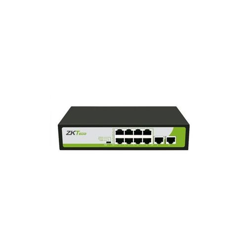 product_image_name-ZKT-ZK Teco Switch PoE de 8 Ports RJ45 10/100Mbps + 2 ports RJ45-1