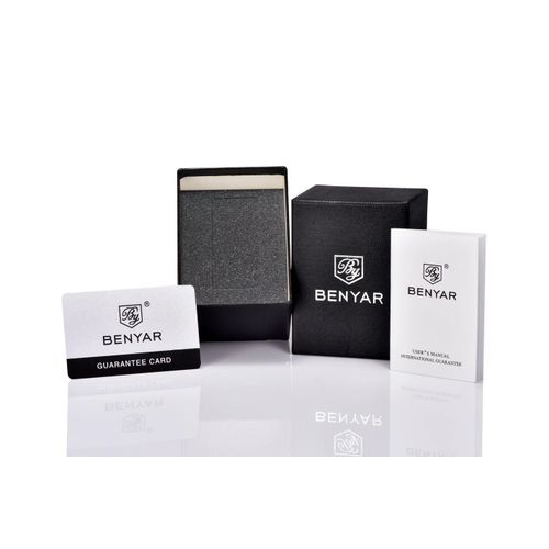 product_image_name-Benyar-Montre Top marque nouvelle collection mode décontractée homme chronographe Bracelet Cuir-5