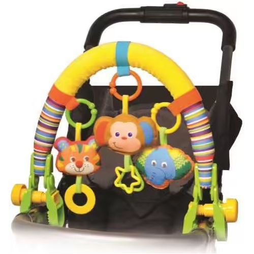 Jouets d'activités à accrocher sur poussette, siège auto, lit bébé