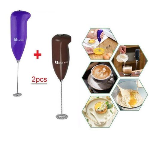 product_image_name-Generic-Set 2pcs Batteur Electrique pour café oeuf.. + 6pcs Couvercles alimentaire sains-5