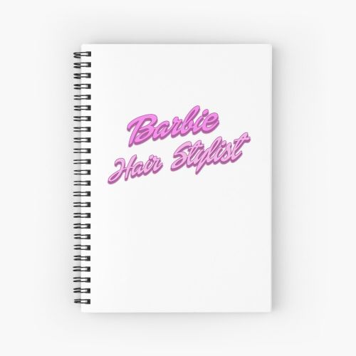 product_image_name-Generic-Barbie Hair Stylist Spiral Notebook - Bloc note-1