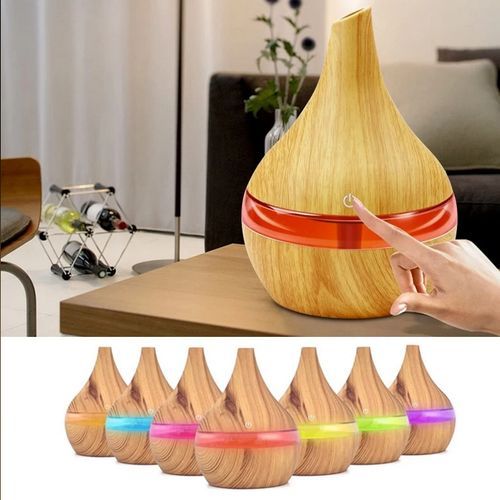 Generic Diffuseur Parfum USB Humidificateur d'air, 7 couleurs LED, à Huile  Essentielle à prix pas cher