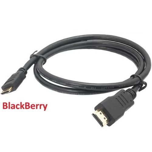 Generic Câble HDMI micro HDMI 1.80 mètres, Câble BlackBerry HDMI Type D  1.8m 6tf à prix pas cher