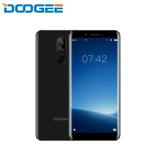 Doogee X60L - 4G / مزدوج سيم - 5.5 بوصة ، 16 غيغابايت - 2 غيغابايت ، ANDROID GO ، FACE ID ، أسود