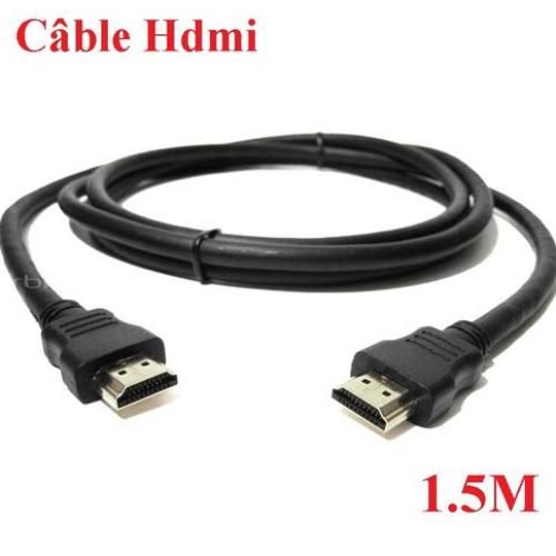Generic Câble HDMI 1.5m Mâle / Mâle pour Tv Led Plasma, PS et Ordinateur à  prix pas cher
