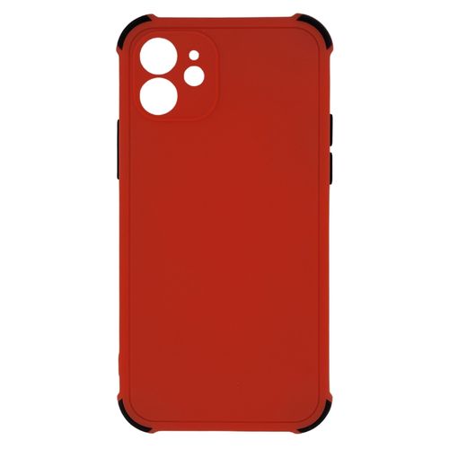 product_image_name-Generic-Pack 2 Pochettes silicone pour iPhone 12 Gris - Rouge-3