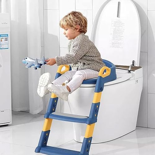 Generic Siège de toilette pliant pour enfants avec escalier, pot pour bébé  à prix pas cher