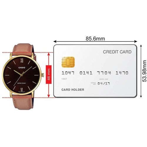 product_image_name-Casio-MTP_VT01GL_5B -Dore Cadran Marron - Montre pour homme extra-plat - -8