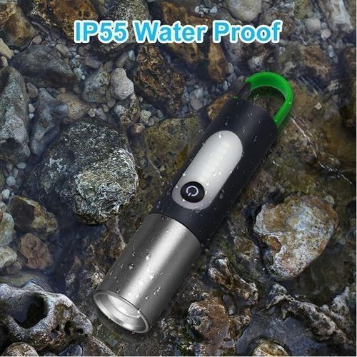 product_image_name-Generic-Lampe de poche LED, Rechargeable usb-c, Zoomable, 4 modem-2