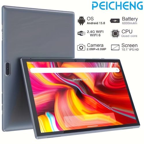 product_image_name-Generic-Tablette PEICHENG 10.1" FHD - Android 15 - 4Go RAM + 32Go ROM -  WiFi 6 - Batterie 6000mAh-1