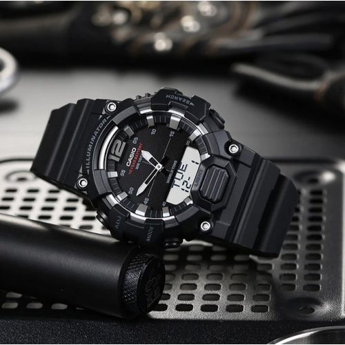 Casio Montre pour homme analogique-numérique avec bracelet en résine HDC-700 -1AVDF à prix pas cher | Jumia Maroc