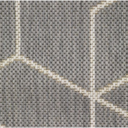 product_image_name-Generic-Tapis Intérieur/Extérieur 160x230cm Gris/Blanc Motif Géométr-2