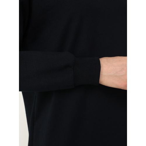 product_image_name-Modanisa-Sweat ras du cou - Noir - Refka Basic.-5