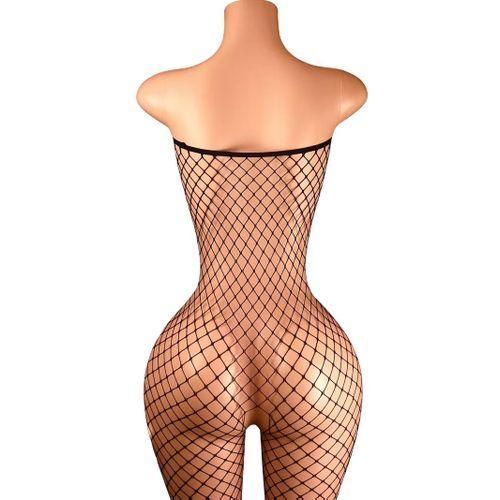 product_image_name-Generic-Bodystocking Femme en Résille, Combinaison Lingerie Femme, Body Résille Extensible, Tenue Femme Ajustée, Lingerie Femme Moderne-3