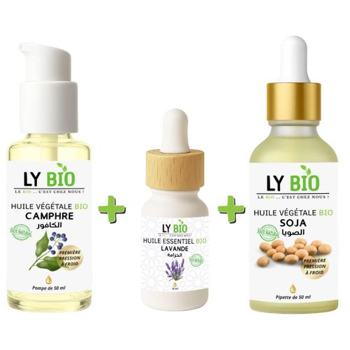 product_image_name-LY BIO-PACK HUILE CAMPHREE 50ML - POMPE + HUILE ESSENTIEL LAVANDE 10ML + HUILE SOJA 50ML - PIPETTE-1