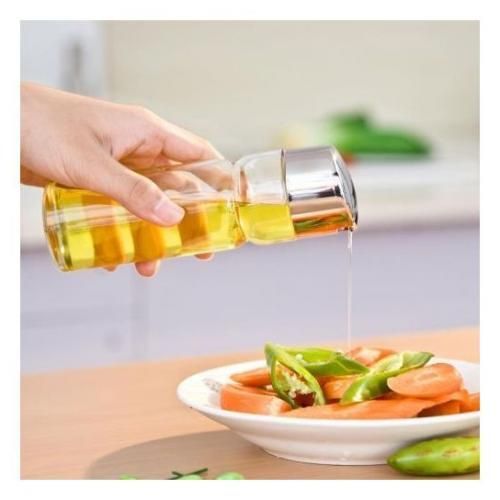 product_image_name-Generic-طقم شيكر زجاجي للخل وملح وفلفل من الفولاذ المقاوم للصدأ والزجاج - 4 قطع-6