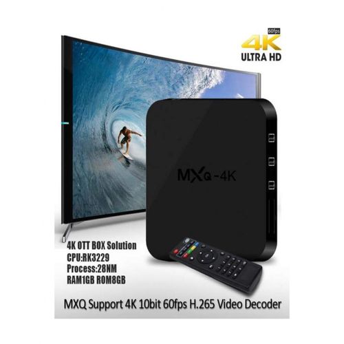 Gen Mxq - 4k smart tv box android kitkat rk3229 quad core 32bits 1 gb/8gb uhd 4k