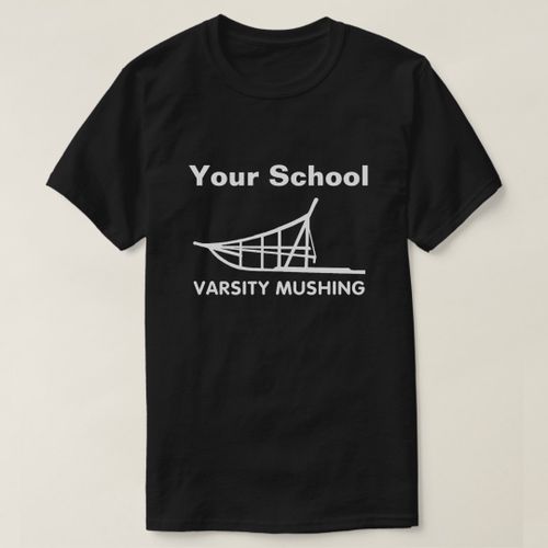 product_image_name-Generic-Varsity Mushing T-Shirt unique design - t shirt tres bon qualite-2