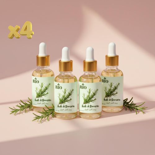 product_image_name-Bio-Pack x4 Huile de Romarin 30 ml Hydratation et Nutrition-1