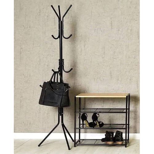 product_image_name-Generic-Porte manteau avec crochets pour Veste Sac à main Écharpe pour entrée et chambre-علاقة ملابس لمدخل الباب والغرف-2