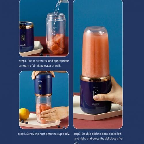 Mini Blender électrique Portable avec chargeur USB - Mini Mixeur 300ml –  MISSOV