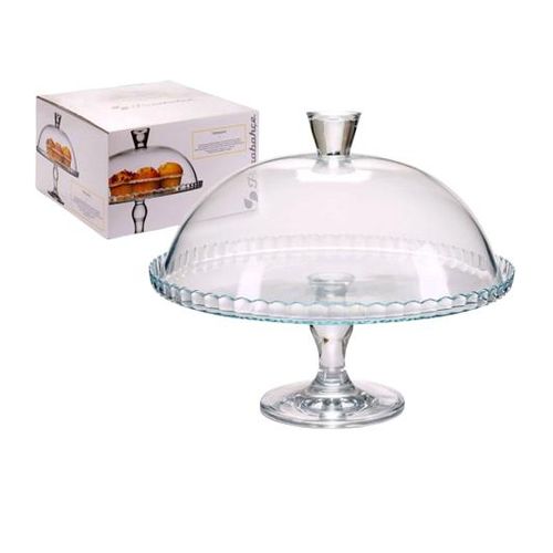 product_image_name-Generic-Pasabache Présentoir à Gâteau en Verre de Luxe avec Cloche - Ø 32.5 cm - Pied Élégant - Conservation Fraîcheur - Design Cristallin Premium-3